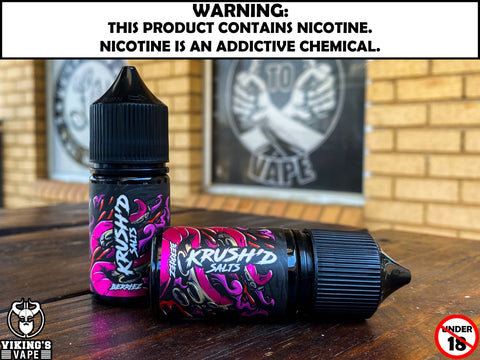 Bewolk Industries KRUSH'D Salts - Berriez