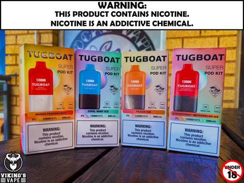 Tugboat - Super 12000 Puffs Disposable Kit