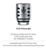 Smok TFV12 Prince coils