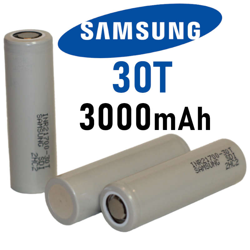 Bateria - Samsung - 30T - 3000mAh - 21700(unidade)