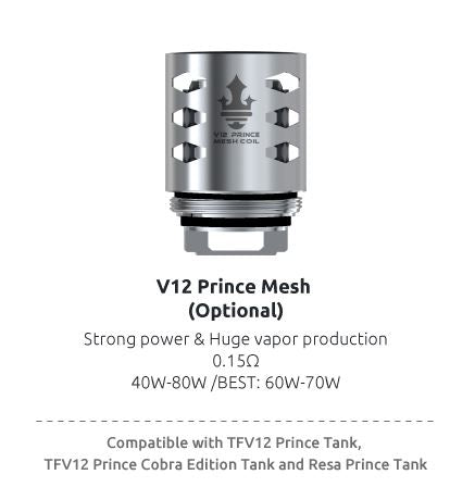 Smok TFV12 Prince coils
